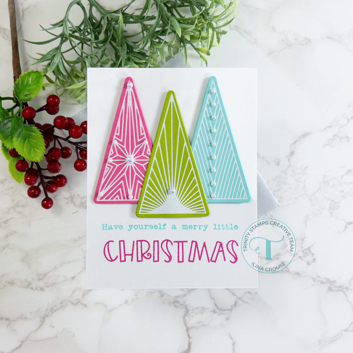 Simply Sentimental - Christmas 4x8 Stamp Set
