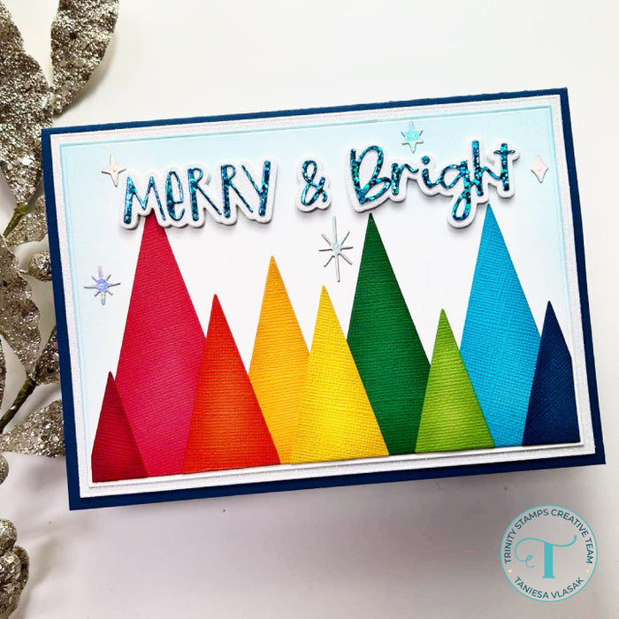 Tree Triangle Stack Die Set– Trinity Stamps