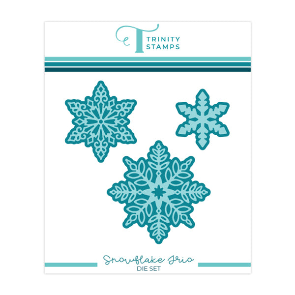 Trinity Stamps - Dies - Snowflake Trio