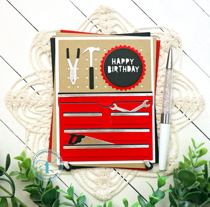 Tool Box Gift Card Holder Die Set - Lynda Kanase Collection