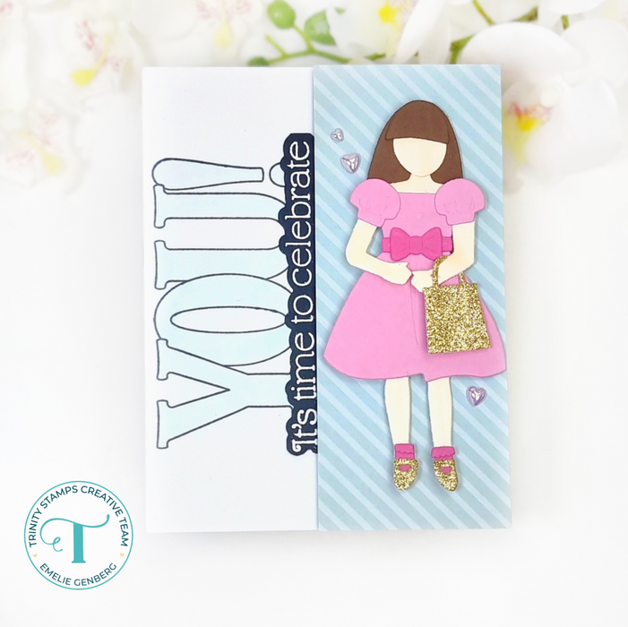 Time To Celebrate 4x6 Stamp Set - Love Dani Collection