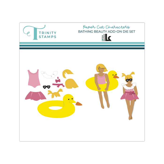 Paper Cut Characters Add-on: Bathing Beauty - Lynda Kanase Collection