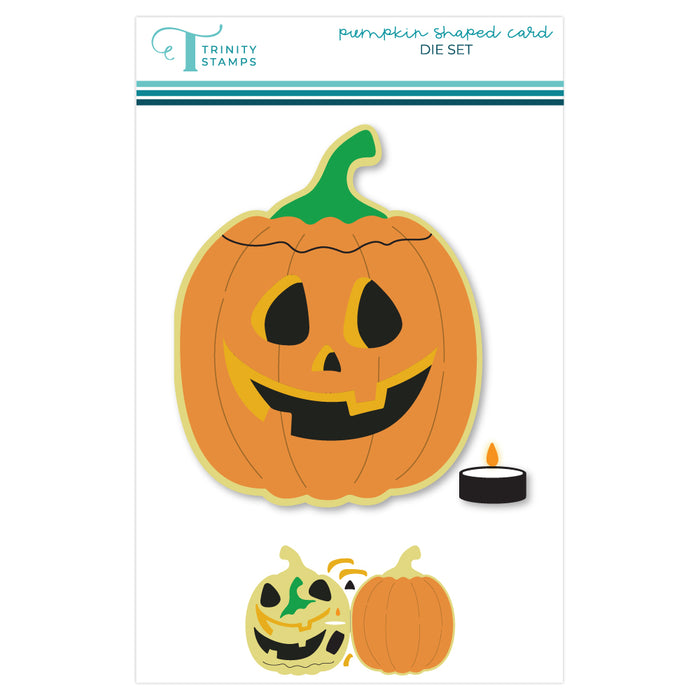 Pumpkin Shaped Card Die Set