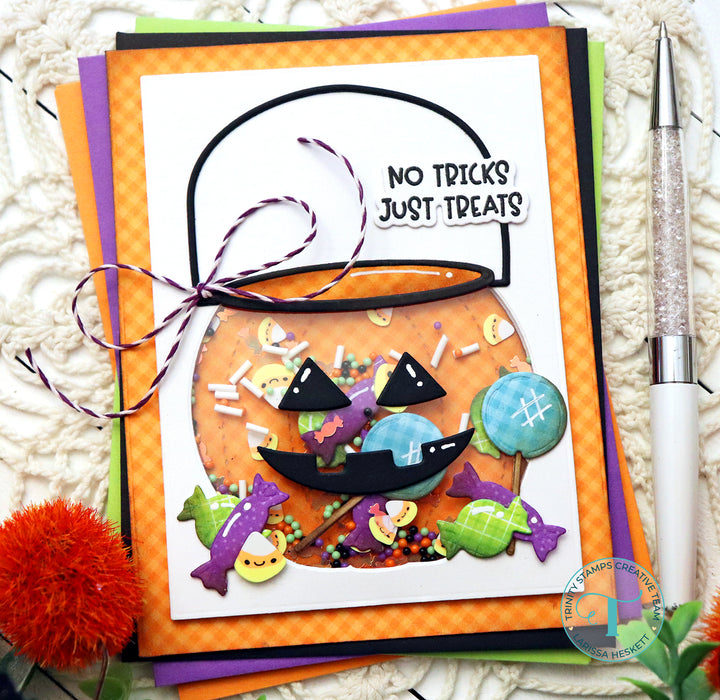 Pumpkin Candy Bucket Die Set