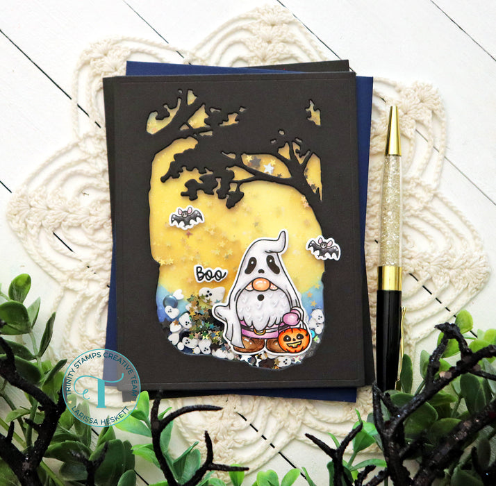 Fa-boo-lous Gnome 2x3 Stamp & Die Set