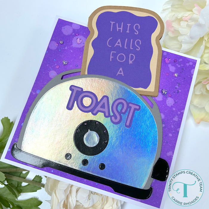 Toaster-Shaped Card Die Set– Trinity Stamps