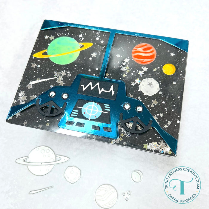 Full A-2 Card - Flat Acetate Shaker Pouches