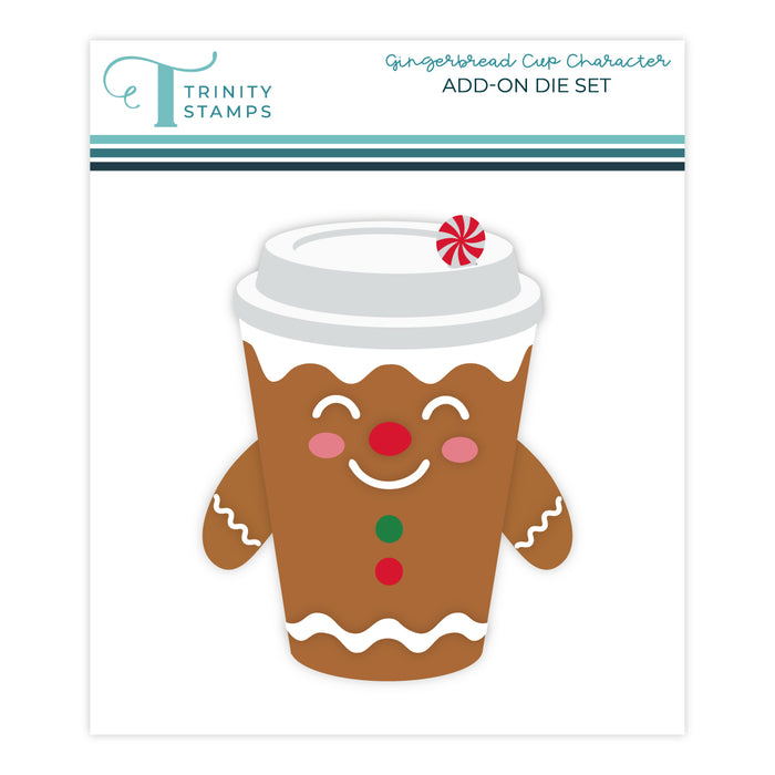 Cup Character - Gingerbread Add-On Die Set