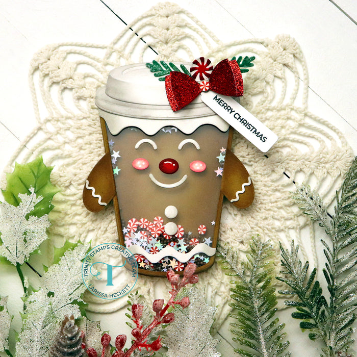 Cup Character - Gingerbread Add-On Die Set