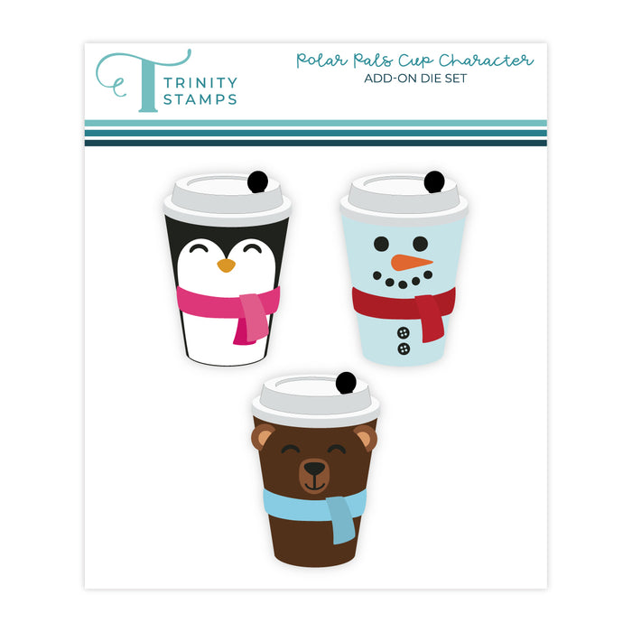 Cup Character - Polar Pals Add-On Die Set