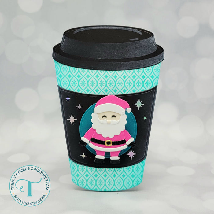 Take-Out Coffee Cup Shaped Card Die Set