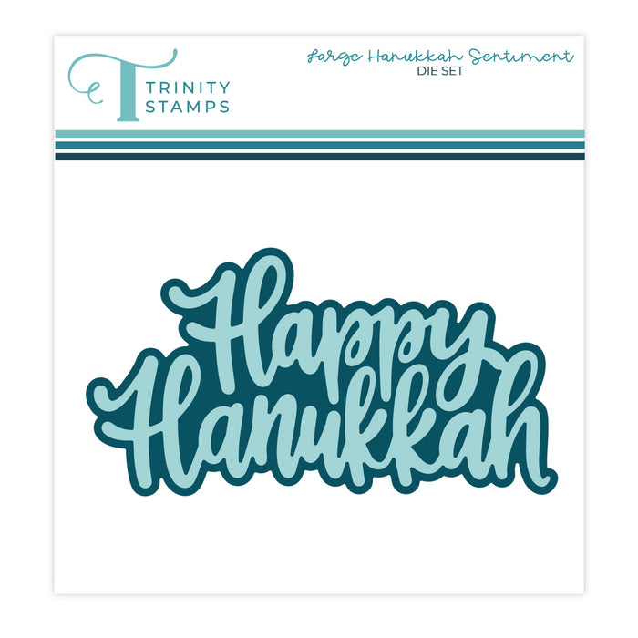 Large Hanukkah Sentiment Die Set