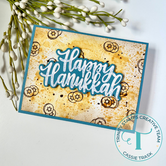 Large Hanukkah Sentiment Die Set