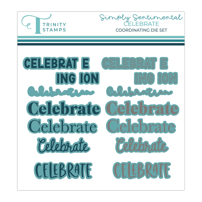 Simply Sentimental - Celebrate Die Set