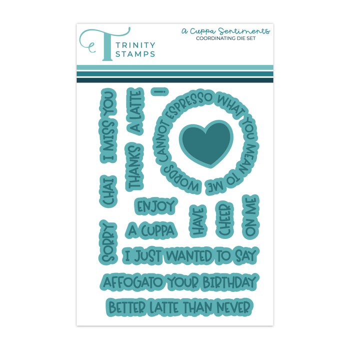 A Cuppa Sentiments Coordinating Die Set