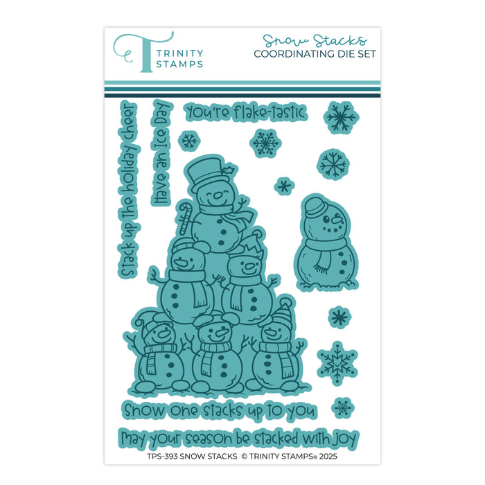 Snow Stacks Coordinating Die Set