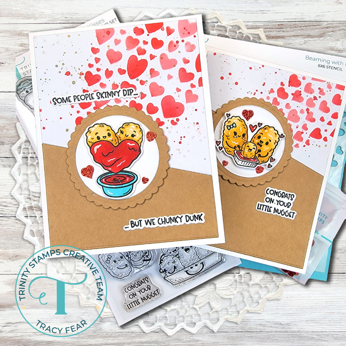Nugs & Kisses 4x8 Stamp Set