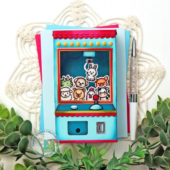 A-2 Window Box Card Die Set