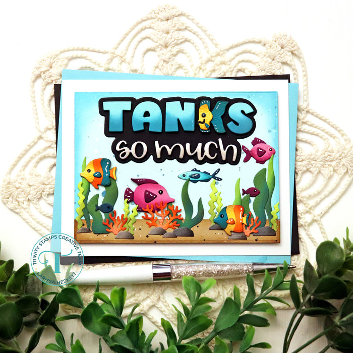 Tiny Tropical Fish Die Set