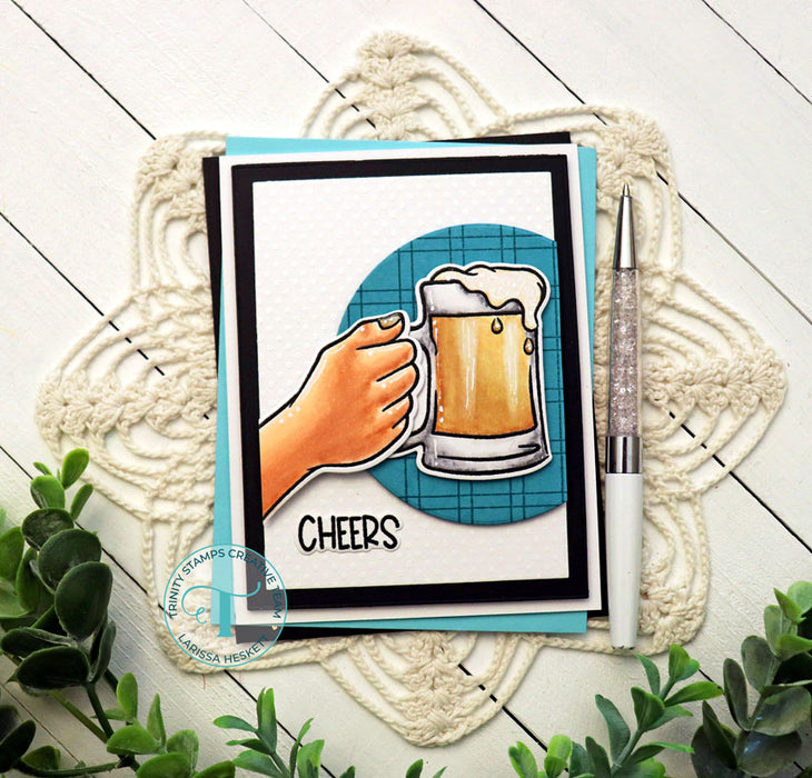 Here’s to Brew 4x6 Stamp Set