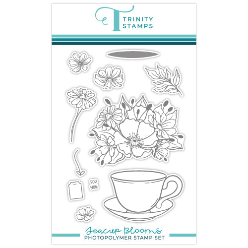 Teacup Blooms - 4x6 Stamp Set