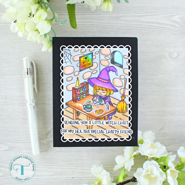 Witchcrafting 4x8 Stamp Set