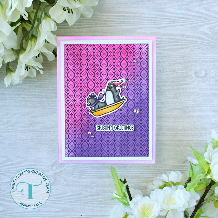 Bunny Slope 3x4 Stamp Set