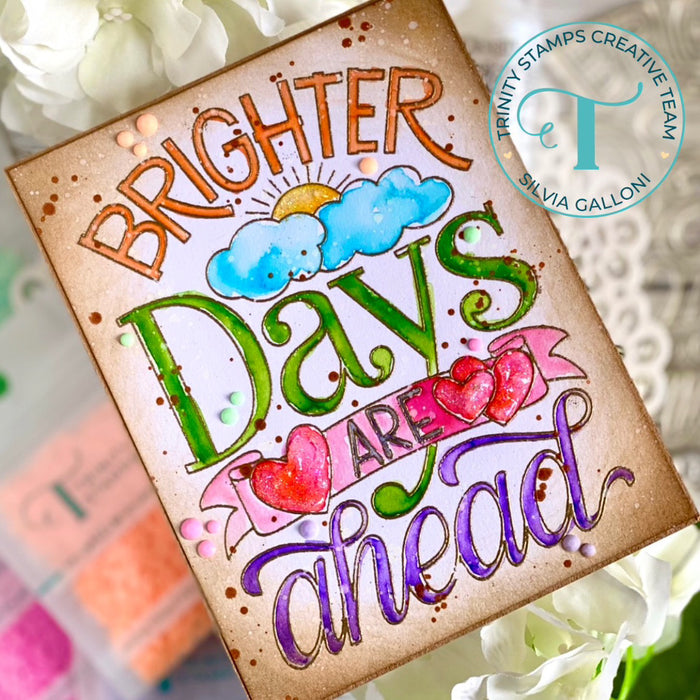 Brighter Days Ahead 4x6 Stamp Set