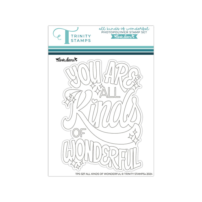 All Kinds of Wonderful 3x4 Stamp Set - Love Dani Collection