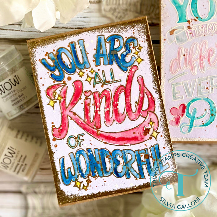 All Kinds of Wonderful 3x4 Stamp Set - Love Dani Collection