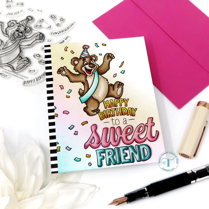 HB2U Sweet Friend 3x4 Stamp Set - Love Dani Collection