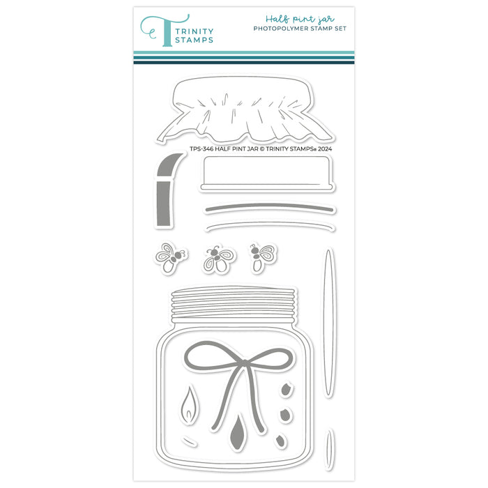 Half Pint Jar 4x8 Stamp Set– Trinity Stamps