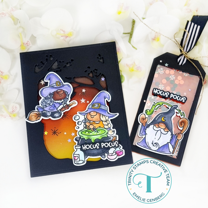 Hocus Pocus Gnomes Coordinating Die Set