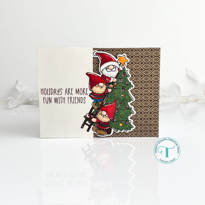 Holiday Gnome Stacks Coordinating Die Set