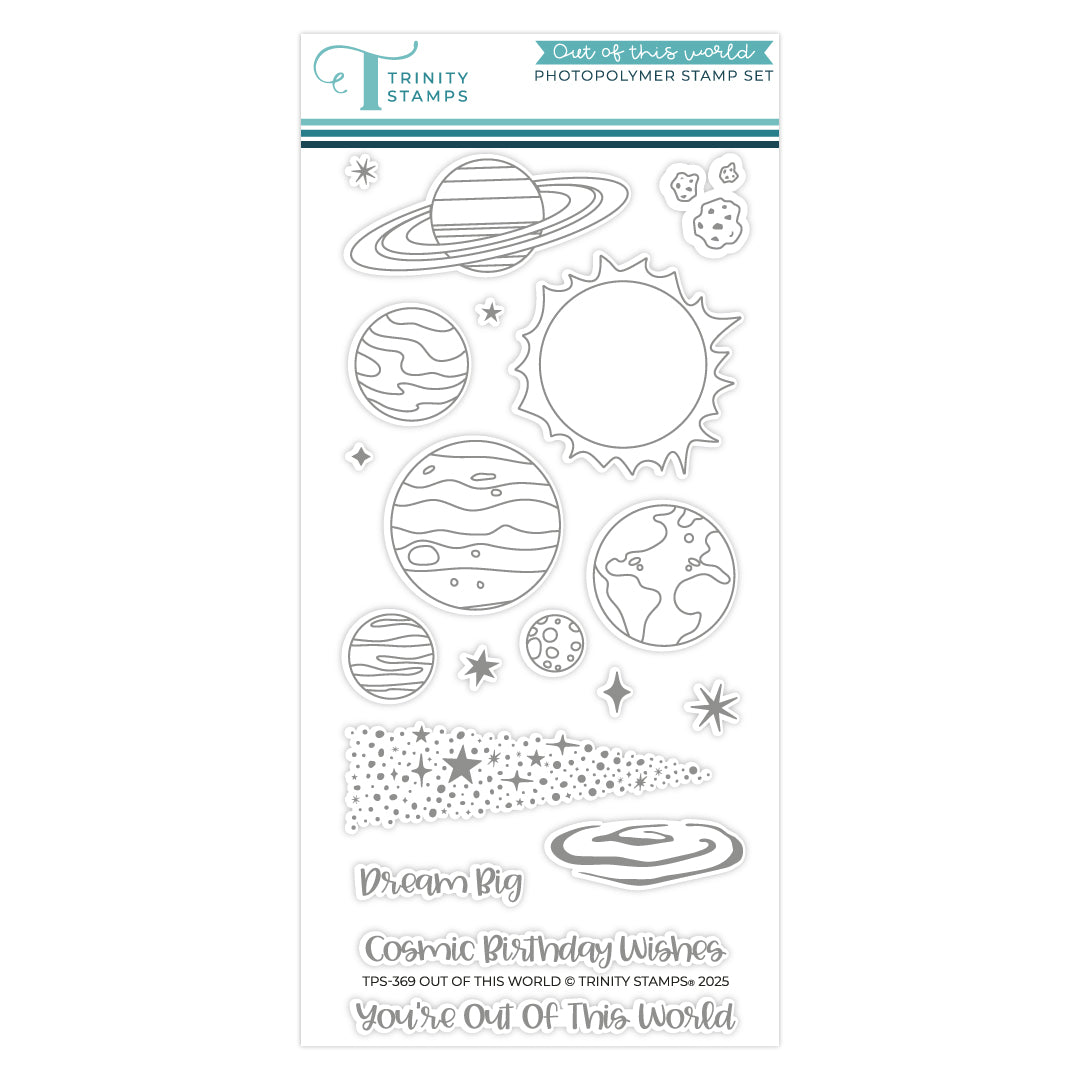 Out Of This World 4x8 Stamp Set– Trinity Stamps