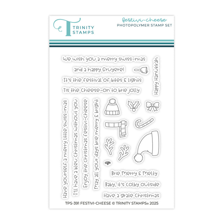 Festivi-cheese 4x6 Stamp Set