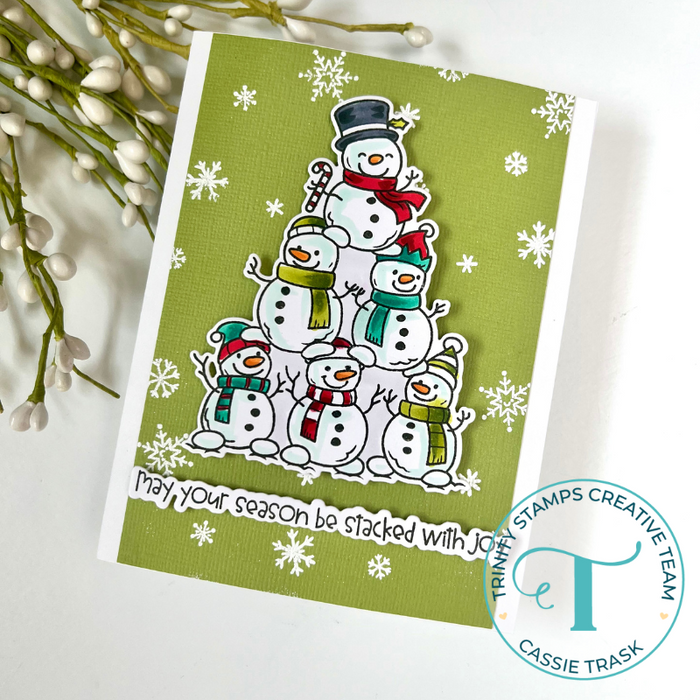 Snow Stacks Coordinating Die Set