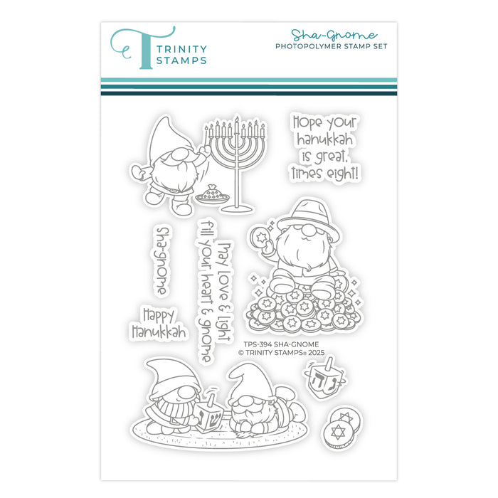 Sha-Gnome 4x6 Stamp Set