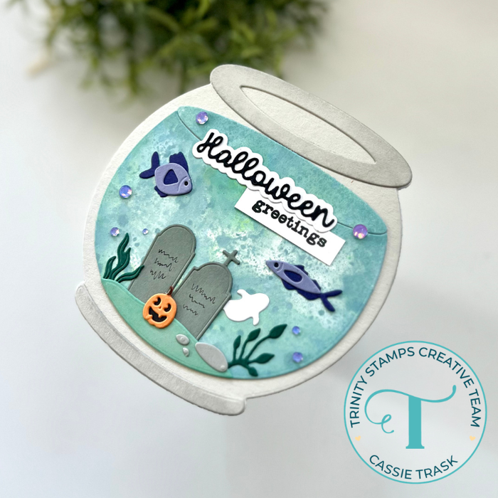 Fish Bowl Circle Card Add-on Die Set