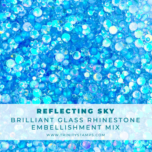 Reflecting Sky - Brilliant Glass Rhinestones