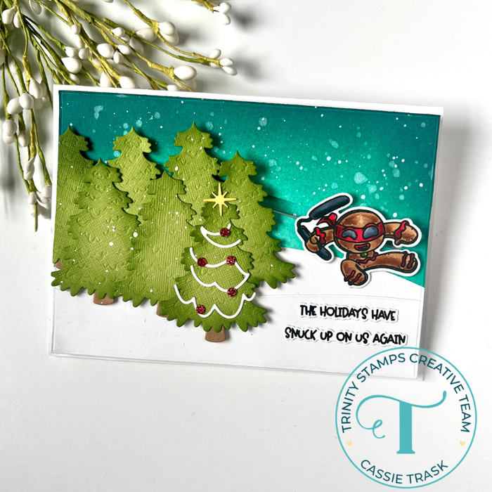 Ninja-Bread Man 4x8 Stamp Set