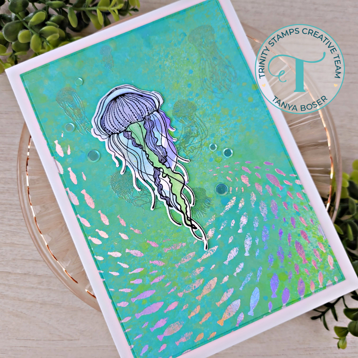 Jellyfish Wish - 4x6 Stamp Set
