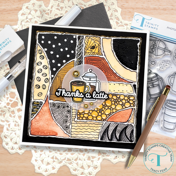 Little Latte 3x4 Stamp Set