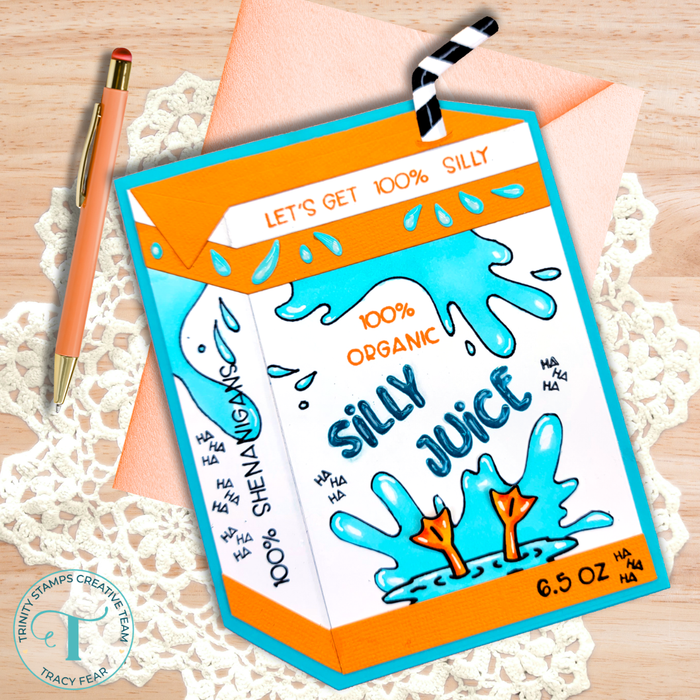 Juice Box Shaped Card Die Set