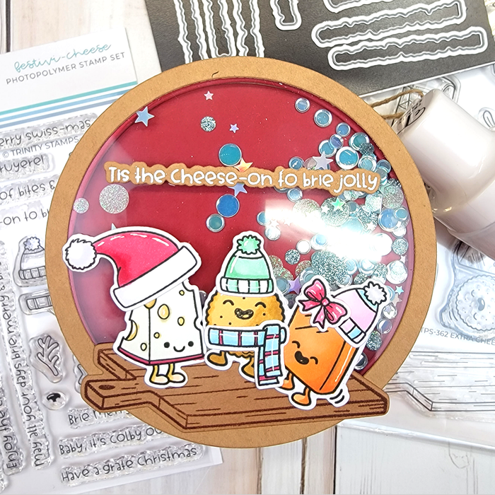 Festivi-Cheese Coordinating Die Set