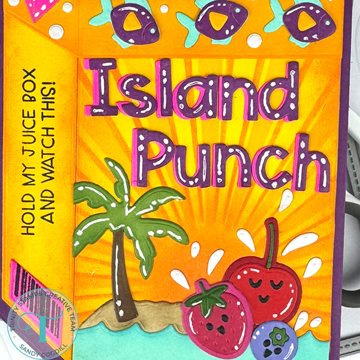 Juice Box Shaped Card Die Set