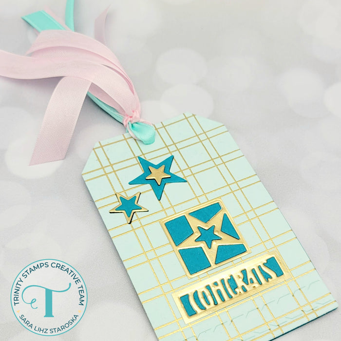 Zip Gift Tag Die Set - Lynda Kanase Collection