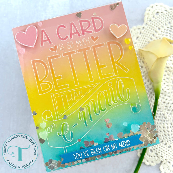 Full A-2 Card - Flat Acetate Shaker Pouches