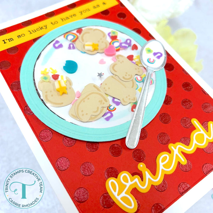 3.25" Circle - Flat Acetate Shaker Pouches