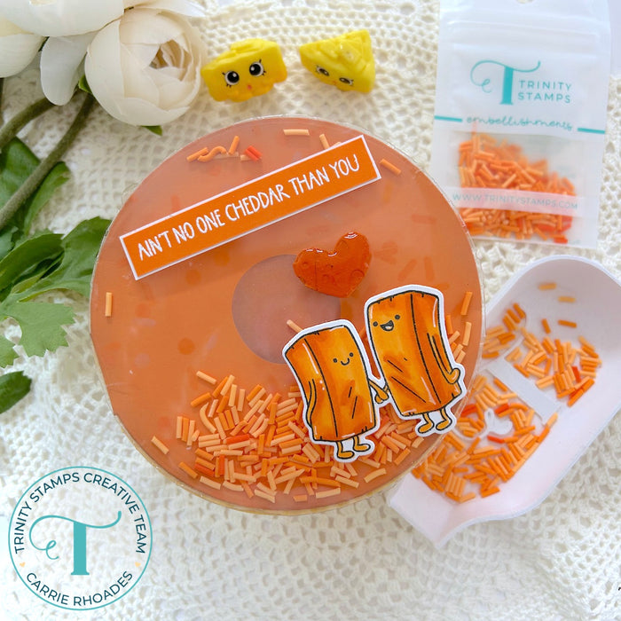 4.25" Circle - Flat Acetate Shaker Pouches